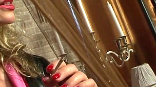 Femdom German - Smokiing