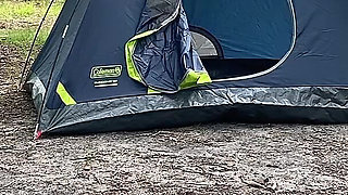 Fucking in-tents! Camping Hook up with Kaiden Bailey