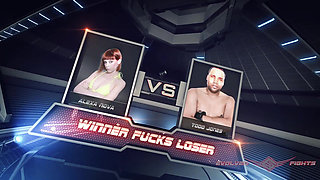 Alexa Nova Vs Todd Jones Mixed Wrestling