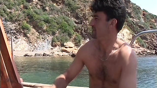 Ahmet and Selma Fuck Outdoors on a Turkish Boat