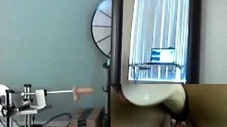 Horniest Amateur COllege Blonde Teen doggied on Webcam