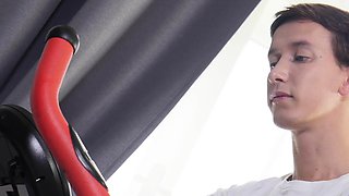 Hung Gay Slides Dick Inside Horny Hole