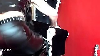 Hot Small Tit Brunette Loves To Jerk Off Big Cock