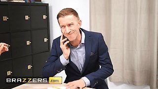 Brazzers - office sex has never been this hot as Ali Rose tempts her strung up customer Danny D