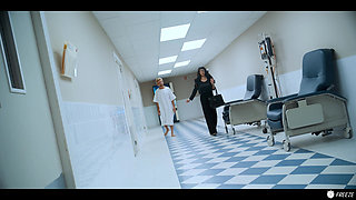 Employee Freeze Fucks Milf Boss - Contractor Vince Karter Pranks & Turn Little Puck Into Sex Slave Fuckdoll