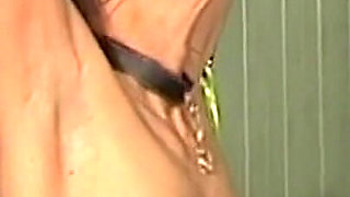 Mature Brunette MILF Bound with Weighted Nipple Clamps