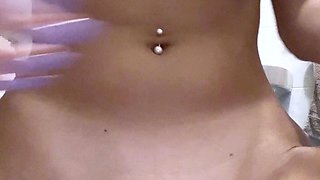 Big boobs milf masturbates with her dildo