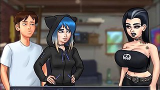 Summertime Saga: Ditching College for Girl-On-Girl Hangout Ep. 58-59