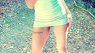 Hottie Wyld Yasmin Gorgeous Exhibitionist Likes to Always Flash Her Pussy and Ass in Public