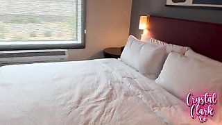 College Dorm Taboo: Busty Blonde Stepmom Fucks Step Son POV