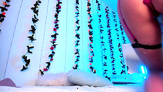 Masturbation View From Below Close to the Camera