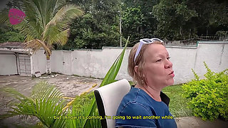 Perv Grandma Hires Young Gardener and Ends up Fucking Him Hard in the Ass