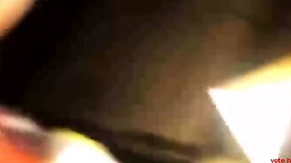 Blonde petite girl in homemade amateur video