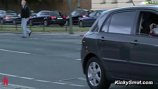 Sexy Susi Public Spanking Adventure