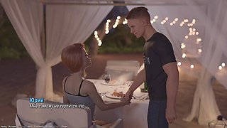 Hentai adventure with animated fun and erotic games featuring a sultry redhead