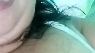 Sexy Filipina MILF Masturbates While It's Raining