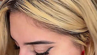 Blonde Bimbo Dahlia Norie Gets Fucked by Huge Cock Stud Jmac