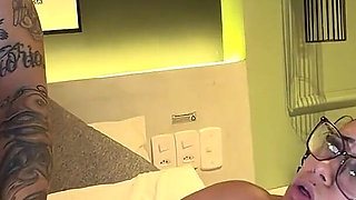 Naughty Teacher with Huge Tits with Milk in Her Pussy