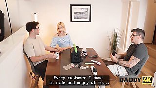 Novella Night Table Blowjob