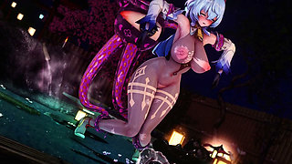 Genshin Impact -hot Spring Monster Fuck Horny Ganyu - 3D Hentai Animations