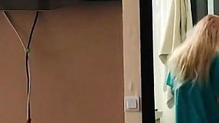 Stuck in the Washing Machine - Fucked in the Cunt Doggystyle Until I Could Get Out