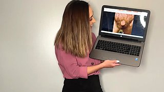 Upskirt babe dirty commeting small dicks