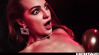 Cerise Spice Anal Creampie MILF Fucking Machine HD