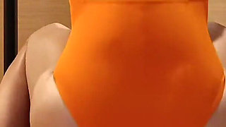 Sports Squirt on the Dildo