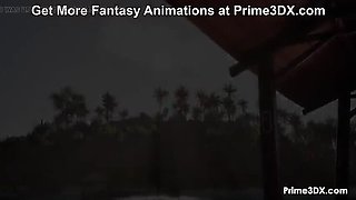 Take Me From Behind! Prime3DX Futanari Anal Animation