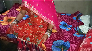First night. Husband wife full hard sex show with punjabi bhabhi