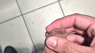 Handjob at work