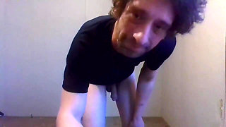 Trying Clothes Playing, Dressing and Undressing - Black Compression Shirt Pt 8