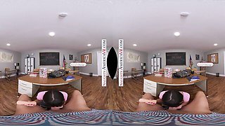 Mysterious Aria Valencia and Dan Damage at POV video