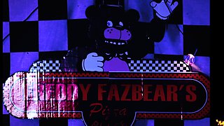 Five nights with Freddy. Puppet gets creampie in pussy -