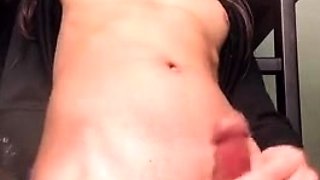 Bennie Bunny Standing Masturbation With Cumshot