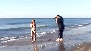 Astonishing redhead Merilyn Sakova reveals her gorgeous boobes