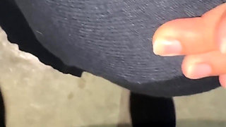 He Puts His Penis on Her Shoulder and She Grabs It.