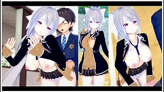 [hentai Game Koikatsu! ]have Sex With Big Tits Vtuber Higuchi Kaede.3dcg Erotic Anime Video