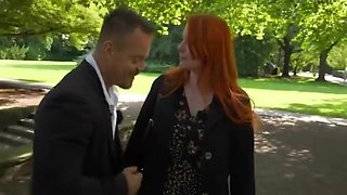 Orange-red Hair And White Body To Fuck Around