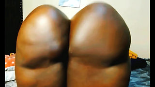 Ebony SSBBW Doggy Style Farts and Gapes