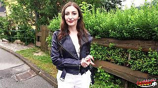 German Scout - Fit Beauty Joanna Grace Pick up for No Condom Casting Fuck