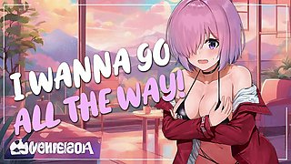 Exhibitionism, against the wall, confession