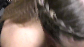 Interracial Bukkake Party with Two Hot UK Babes