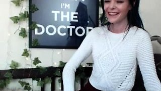 Cute blonde amateur webcam teen masturbating