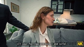 Mature4k. horny neighbour mistress tempted a teen duo...