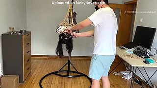 Chinese suspension: Hardcore, Fetish  Bondage Porn