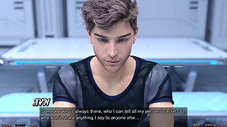Stranded in Space - Planning Yoga Date with Brunette Milk with Huge Tits