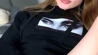 Beautiful Sonya having a horny solo toy masturbation