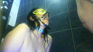 Piss Drinking and Extreme Sloppy Deepthroat! Hard Training for Slut!