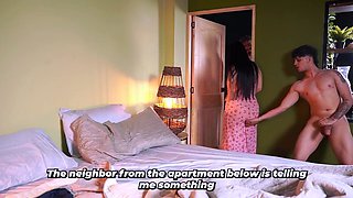 Brunette Stepmom Enjoys A Passionate Onlyfans Bed Session